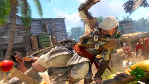 Patch 1.0.6 de Assassin's Creed Black Flag Resynced permite esconder o Blowpipe