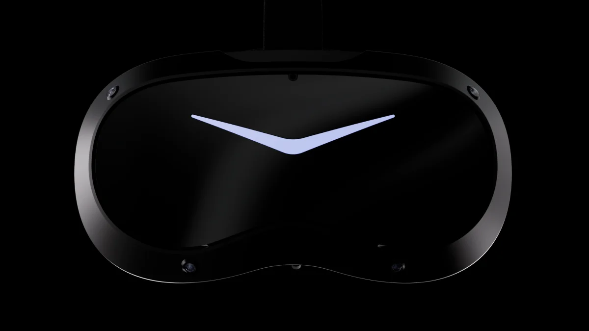 Pimax anuncia Crystal Pro, novo headset VR sem fio com streaming foveado e controle sem anel