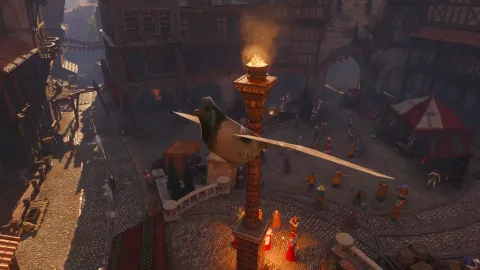 Pombos de baixa poligonal sobrevivem ao remaster de The Witcher 3, e fãs comemoram