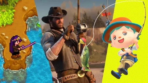 Por Que Amamos Minijogos de Pesca em Videogames