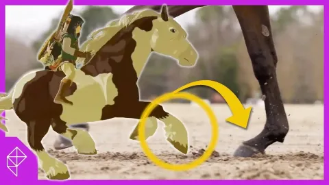 Por que é tão difícil representar cavalos nos videogames