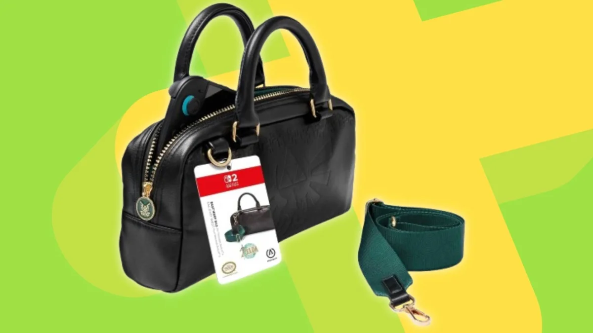 PowerA lança bolsa estilizada com formato de case para Switch 2, inspirada em Zelda