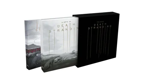 Pré-venda de artbooks de Death Stranding 1 e 2 na Amazon