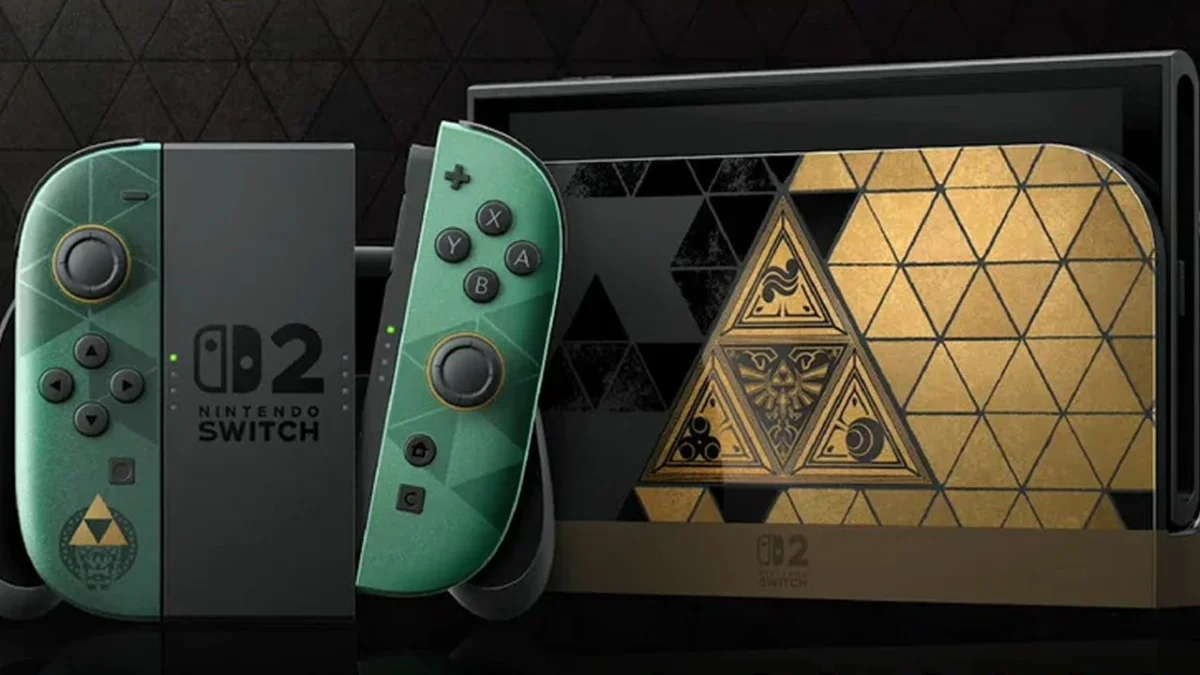 Pré-vendas do Console Switch 2 e Acessórios de 40 Anos de Zelda Começam no Reino Unido