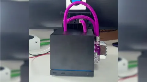 Primeira Steam Machine com refrigeração líquida é um projeto ousado