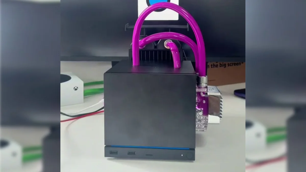 Primeira Steam Machine com refrigeração líquida é um projeto ousado