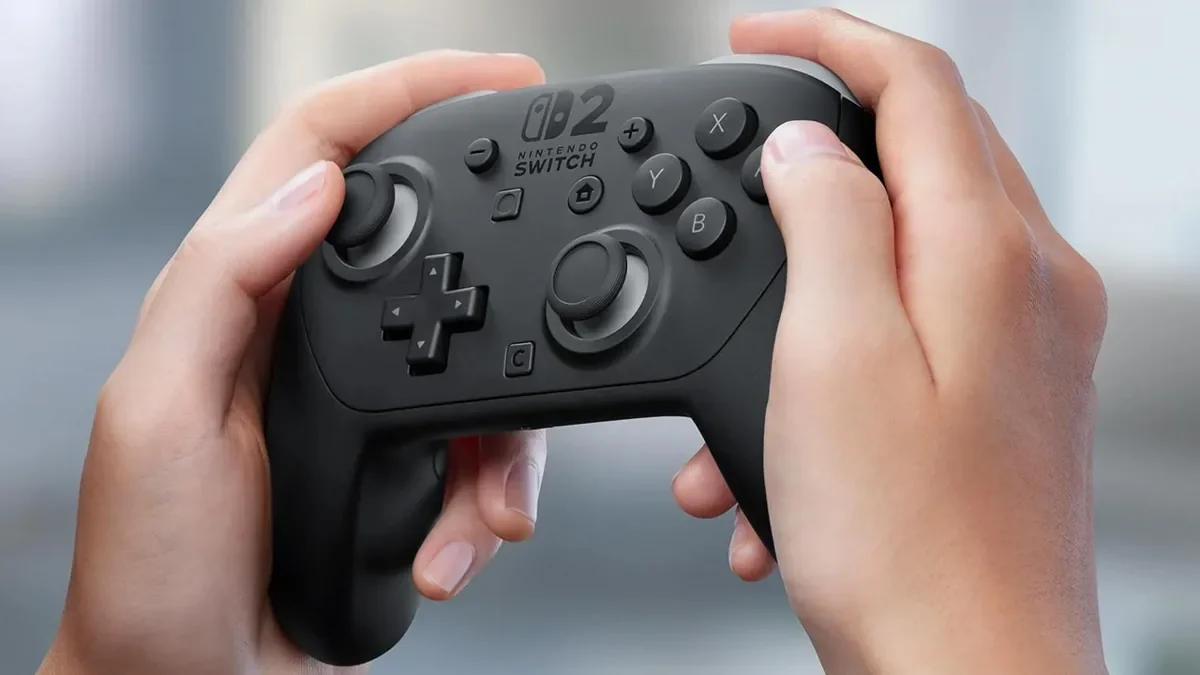 Pro Controller do Nintendo Switch 2 cai 17% no preço na Amazon