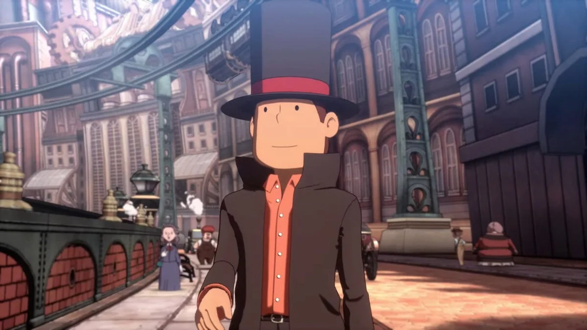 Professor Layton e o Novo Mundo do Vapor Tem Data de Lançamento