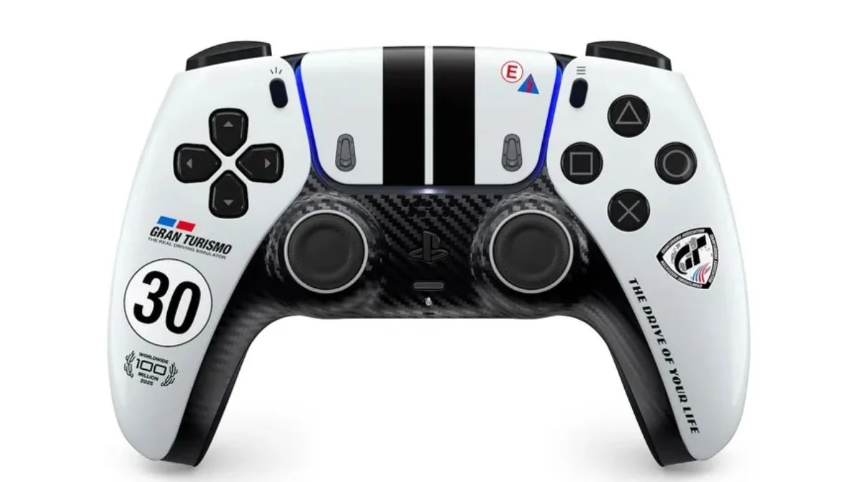 PS5 terá edição limitada do DualSense com design inspirado em carros de corrida