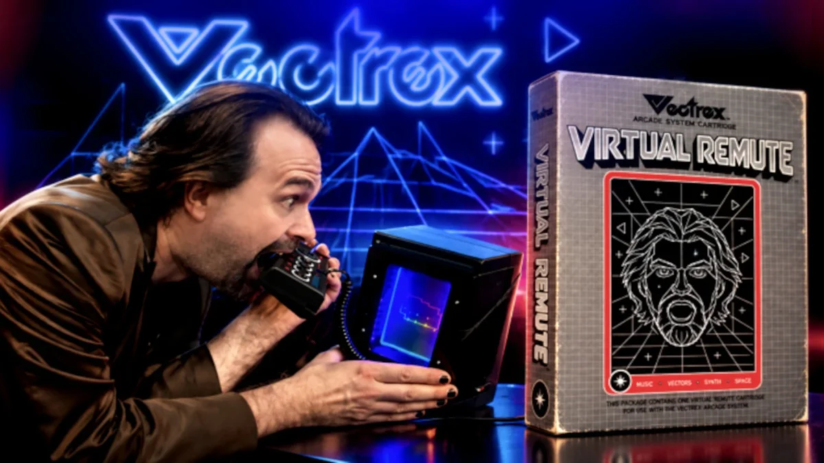 Remute lança primeiro álbum exclusivo para o Vectrex Mini, com 16 faixas de techno criadas para o console