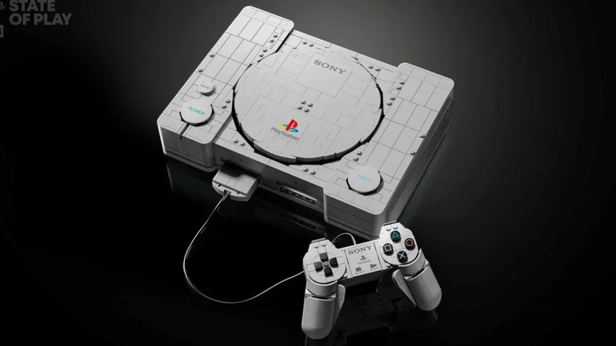 Réplicas de Lego do PlayStation original estarão disponíveis em outubro