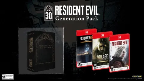 Resident Evil Generation Pack para Switch 2 com 10% de desconto na Amazon