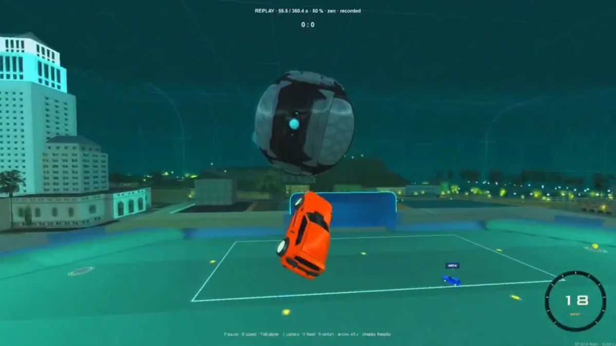 Rocket League agora é jogável dentro de GTA San Andreas com mod completo