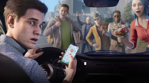 Saber Adiciona Divulgação sobre IA em Rideshare Stimulator Após Polêmica com Ex-Roteirista