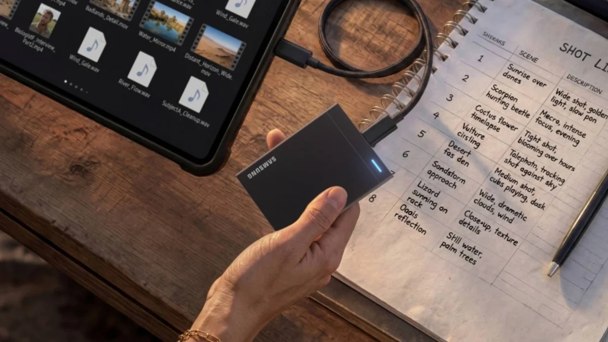 Samsung lança SSDs USB4 P9 e P7 com preços que ultrapassam R$ 10.000