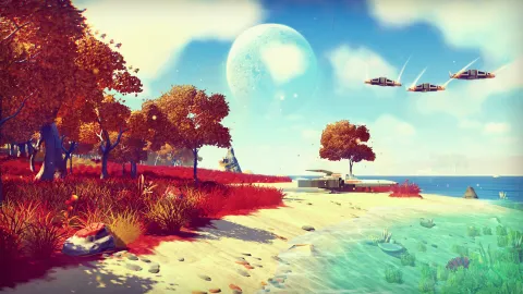 Sean Murray ainda ama jogar a versão de 2016 de No Man's Sky