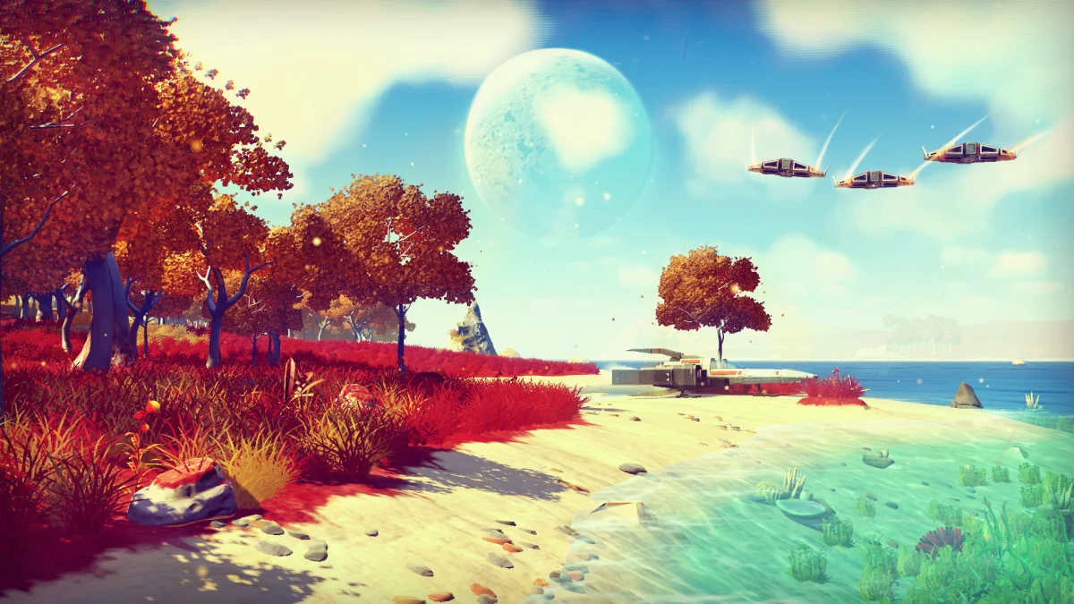 Sean Murray ainda ama jogar a versão de 2016 de No Man's Sky