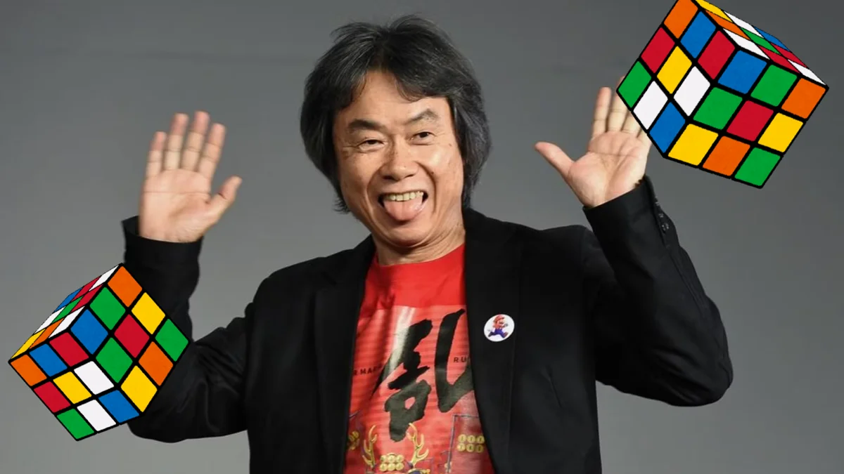 Shigeru Miyamoto e seu eterno rival: o Cubo Mágico