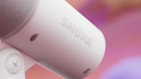 Shure lança versão totalmente branca do MV6 Gen 2 com atualizações de áudio