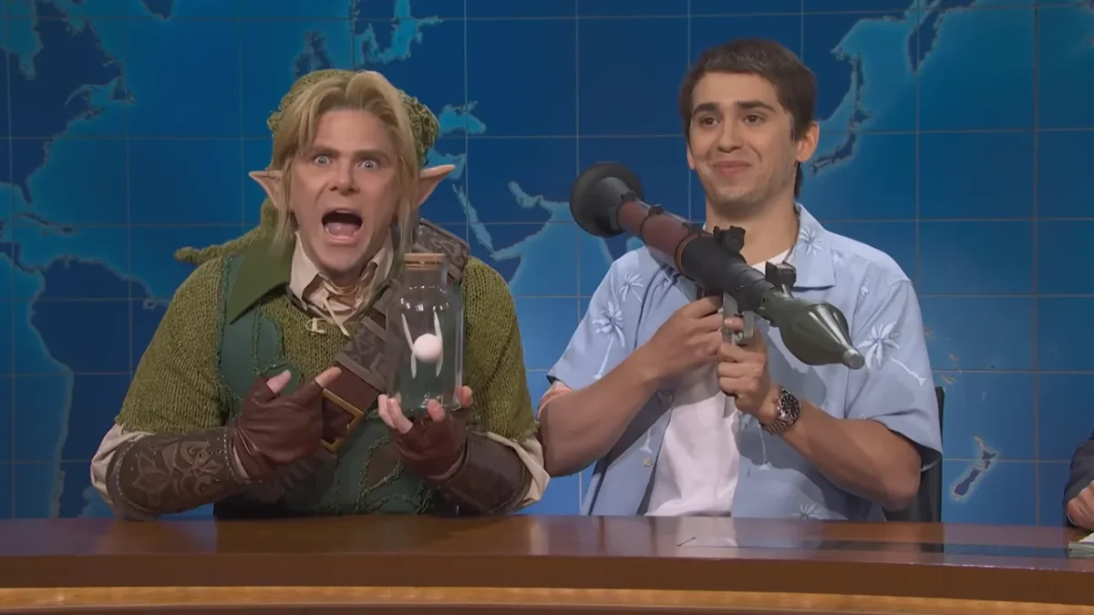 SNL brinca com rivalidade entre GTA 6 e Zelda: Ocarina of Time com sketch de Link e Jason Duval