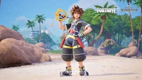 Sora do Kingdom Hearts chega ao Fortnite com skin que gera reações divididas