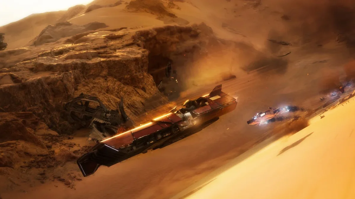 Star Wars: Galactic Racer foi prototipado como jogo de tabuleiro coberto de Post-its