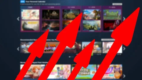 Steam bate recorde histórico com mais de 43 milhões de usuários simultâneos em outubro