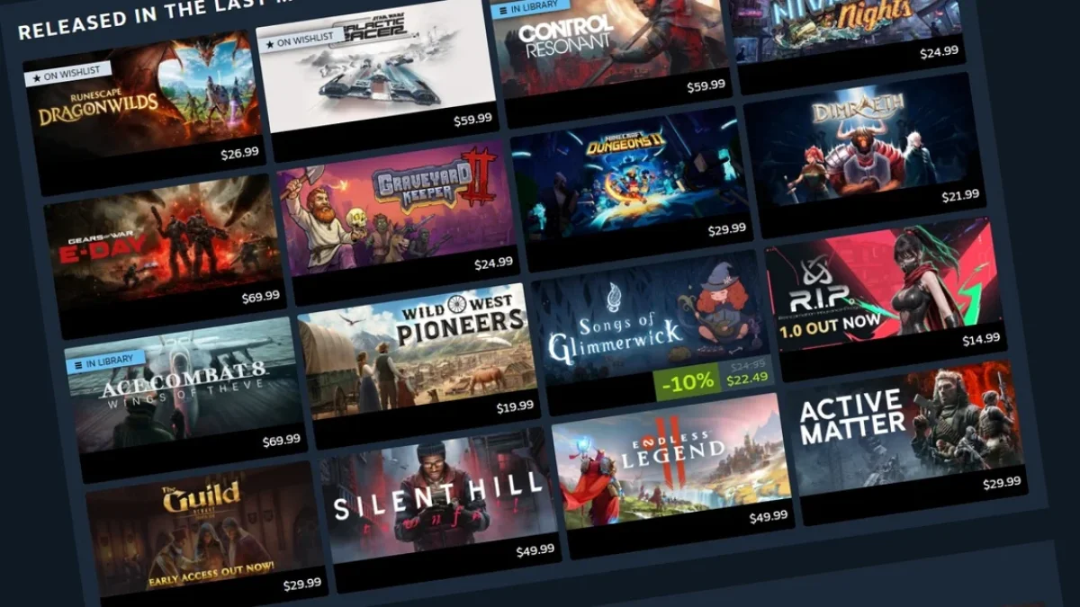 Steam Personal Calendar sai da versão beta com recomendações personalizadas para jogos que você provavelmente vai curtir