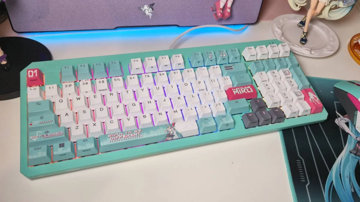 Teclado e mouse Hatsune Miku da Asus ganham descontos decentes na Amazon