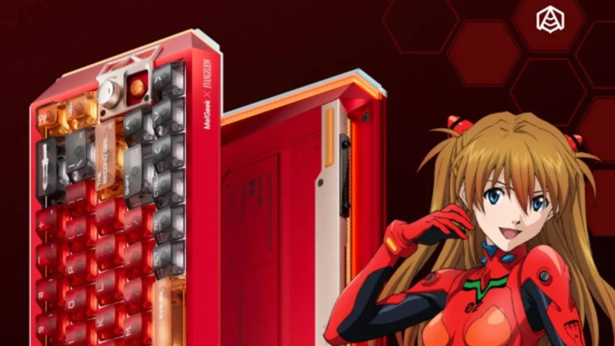 Teclado Gamer Asuka da MelGeek é Lançado para Fãs de Evangelion