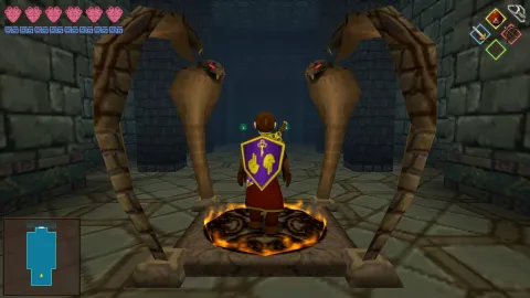 Temple Maker 64: Um Criador de Dungeons Inspirado em Zelda Chega ao Steam