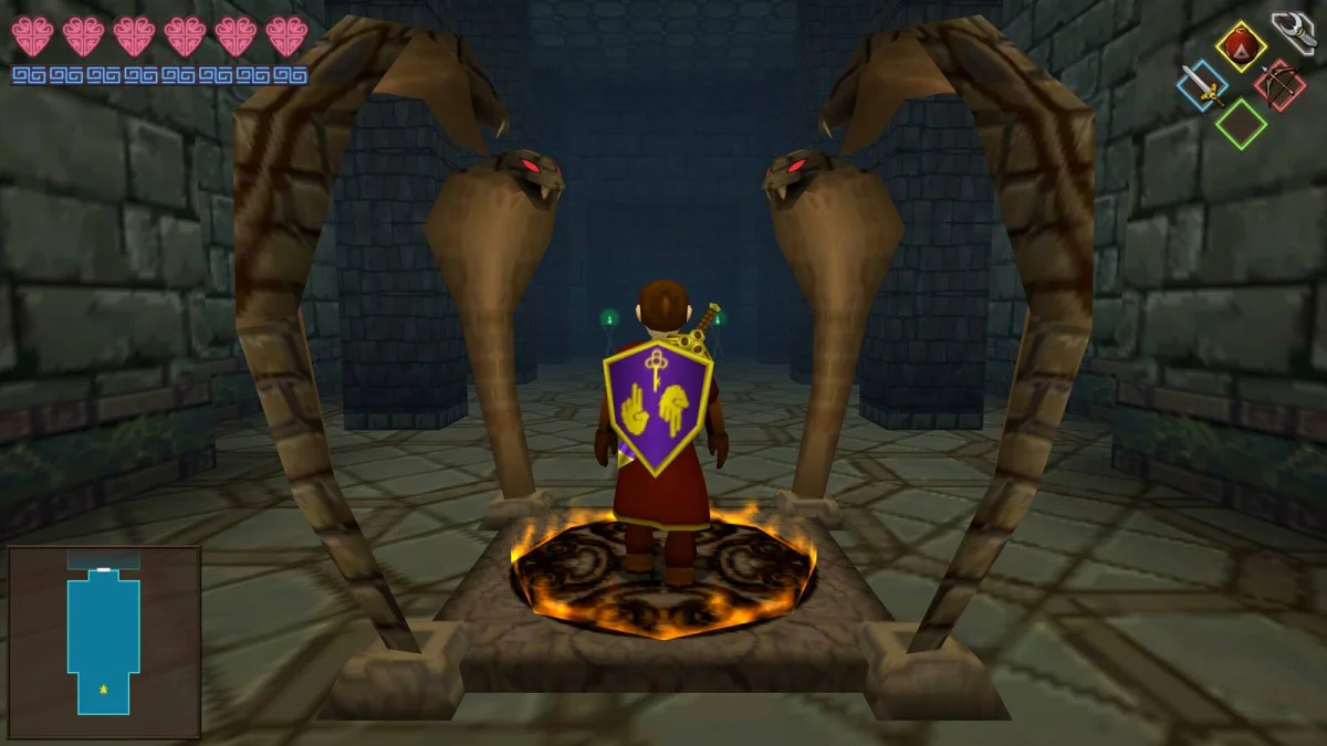 Temple Maker 64: Um Criador de Dungeons Inspirado em Zelda Chega ao Steam