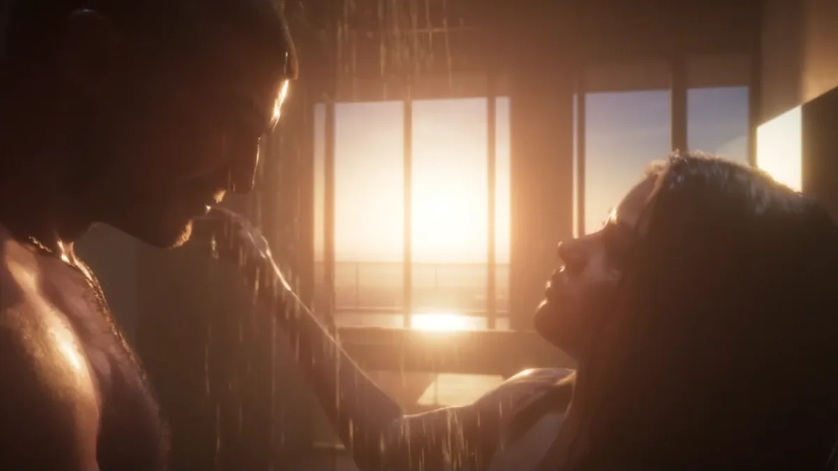 Trailer de lançamento de GTA 6 mostra passado de Jason, cena íntima e sistema de suor em ação