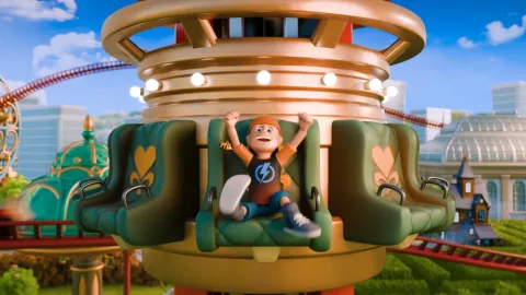 Two Point Museum anuncia DLC Rides & Relics com montanhas-russas e parques temáticos