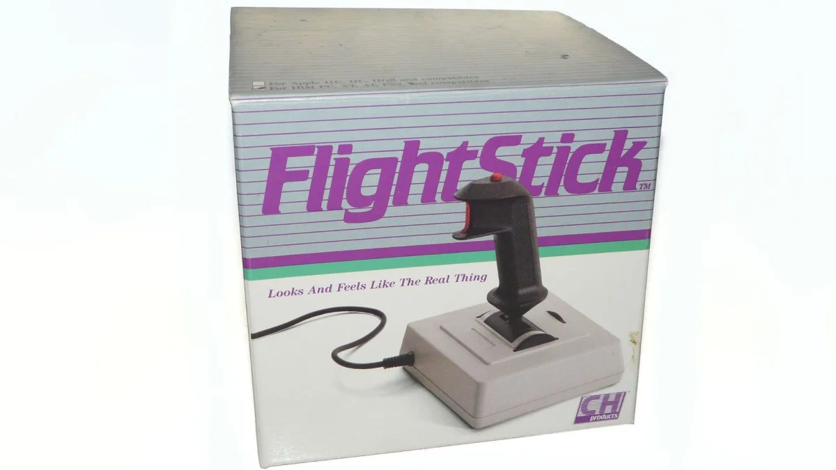Uma Homenagem ao CH Products FlightStick dos Anos 90