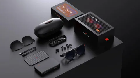 Viture lança óculos de realidade aumentada acessíveis com dock móvel para fãs do Switch 2