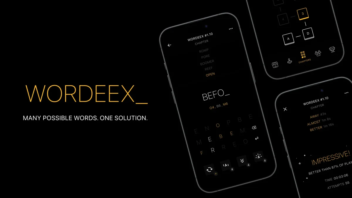 Wordeex Desafia seu vocabulário e lógica — e é gratuito