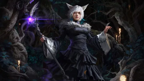 Y'shtola de Final Fantasy 14 se destaca em Magic: The Gathering