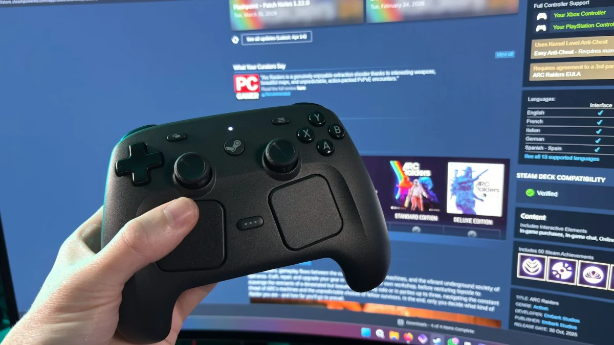 Zork é executado no hardware interno do Steam Controller, mas com riscos