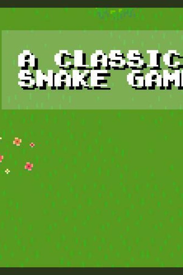 Capa de A classic Snake game?