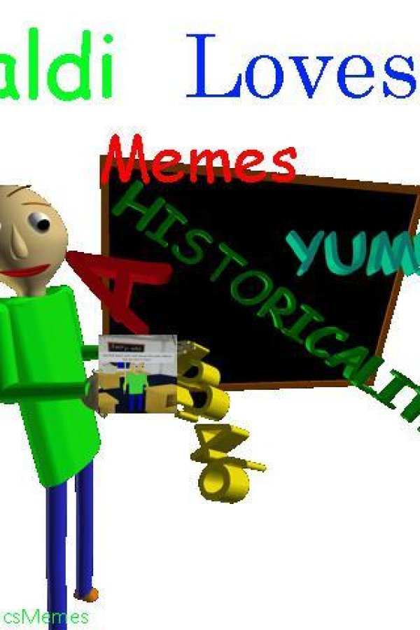 Capa de Baldi Loves Memes
