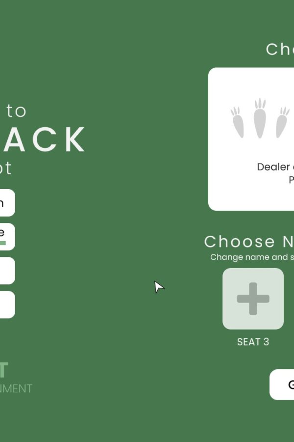 Capa de Blackjack at Carrot