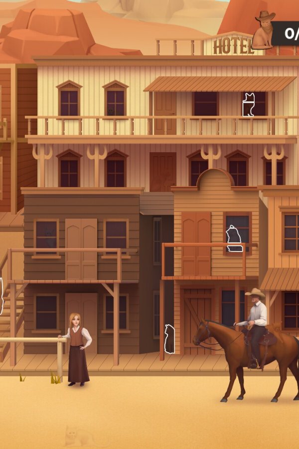Capa de Cat Search In The Wild West