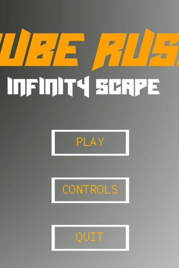 Capa de CUBE RUSH Infinity Scape