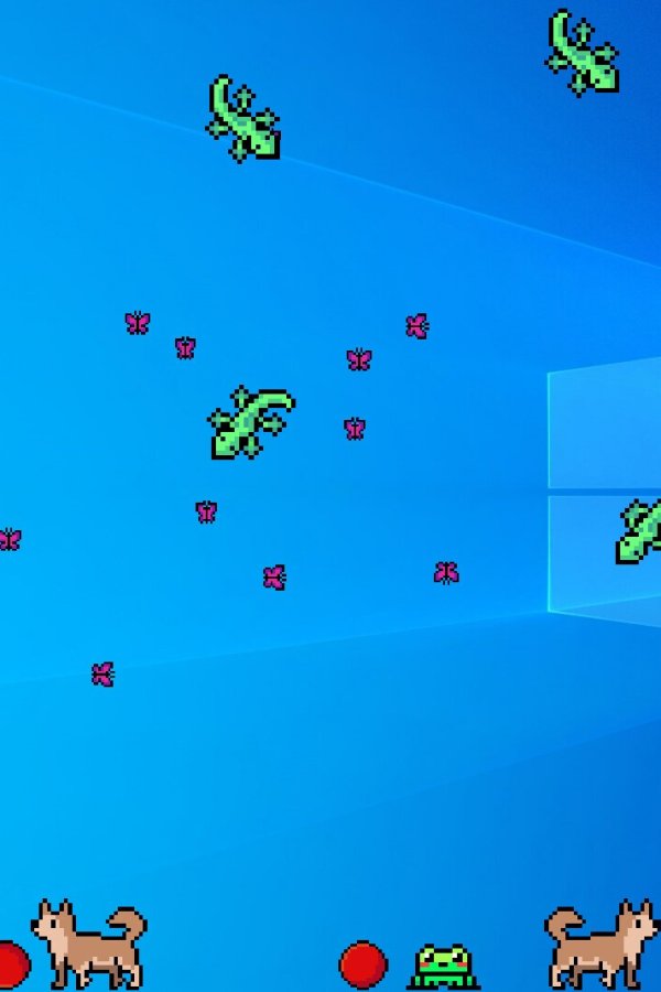 Capa de Desktop Creatures