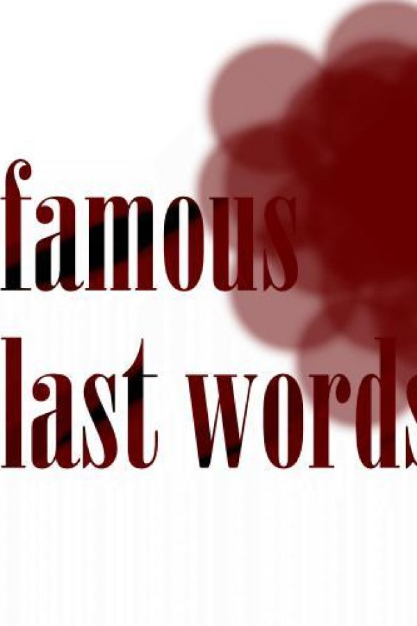 Capa de Famous Last Words (jlaakso)