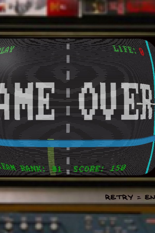 Capa de FIRST STEAM GAME VHS - COLOR RETRO RACER: MILES CHALLENGE