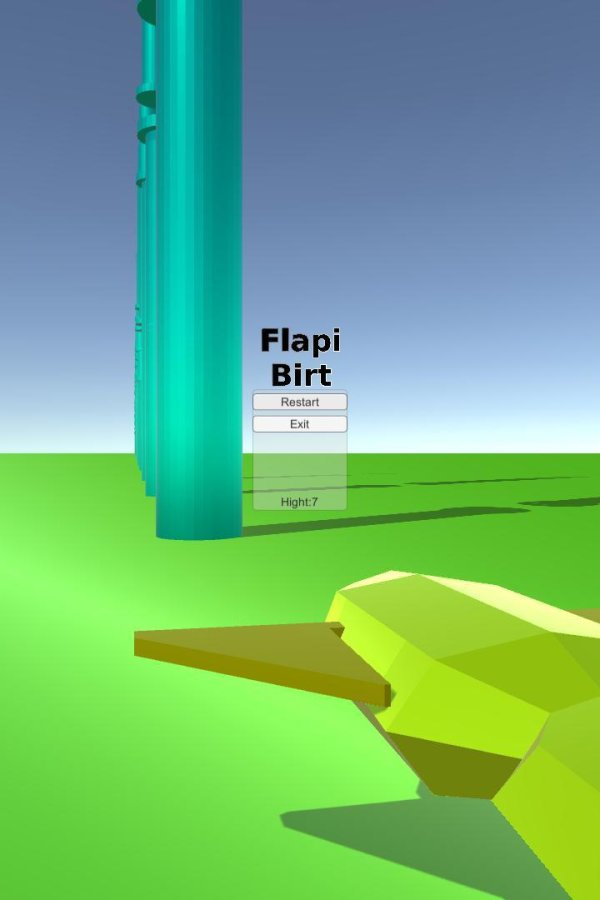 Capa de Flapi Birt 3D