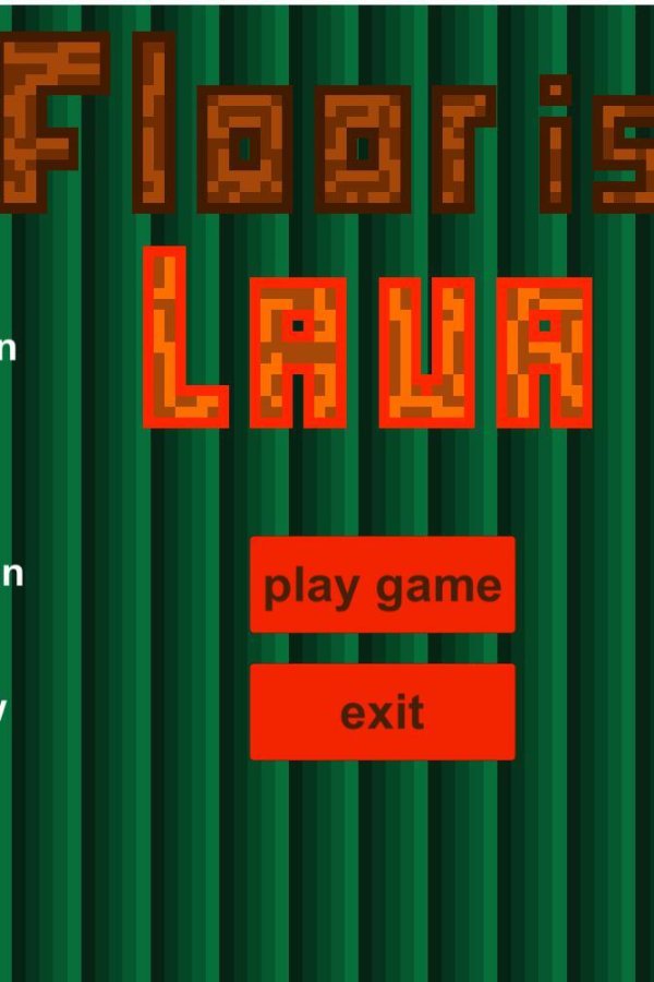 Capa de Floor is Lava! (itch)