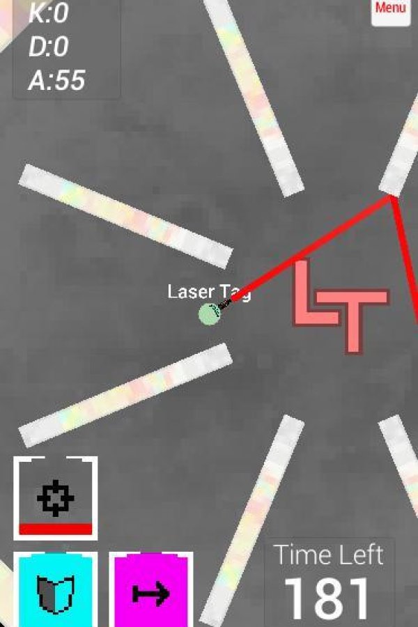 Capa de Laser Tag